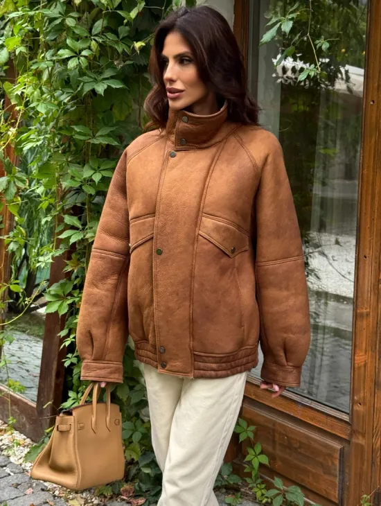 Дубленка женская 2026 - фото 3